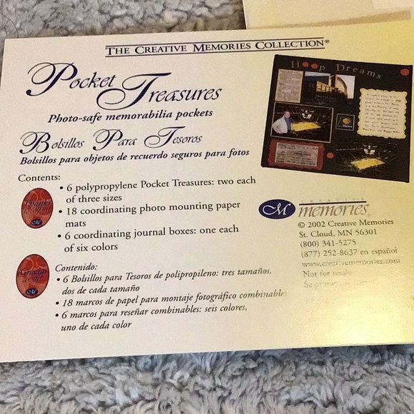 Creative Memories Pocket Treasures - Picture 8 of 8